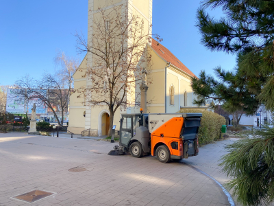 Elindult az utak tavaszi nagytakarítása