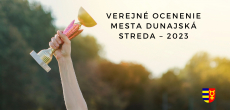 VÝZVA - Verejné ocenenie mesta Dunajská Streda – 2023