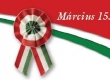 Slávnostný program pri príležitosti výročia maďarskej revolúcie v roku 1948/49. Miesto: Pomník 1848-49